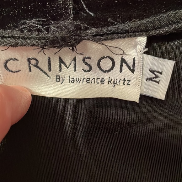 Crimson by Lawrence Kurtz Black Jacket - Picture 3 of 4